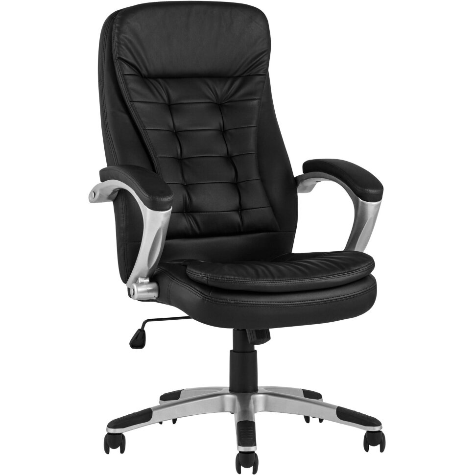 Компьютерное кресло Stool Group TopChairs Control офисное черное обивка экокожа, механизм качания Top Gun Компьютерное кресло Stool Group TopChairs Control офисное черное обивка экокожа, механизм качания Top Gun