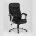 Компьютерное кресло Stool Group TopChairs Control офисное черное обивка экокожа, механизм качания Top Gun 