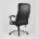 Компьютерное кресло Stool Group TopChairs Control офисное черное обивка экокожа, механизм качания Top Gun 