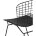 Стул обеденный Bertoia черный с черной подушкой 4 шт 