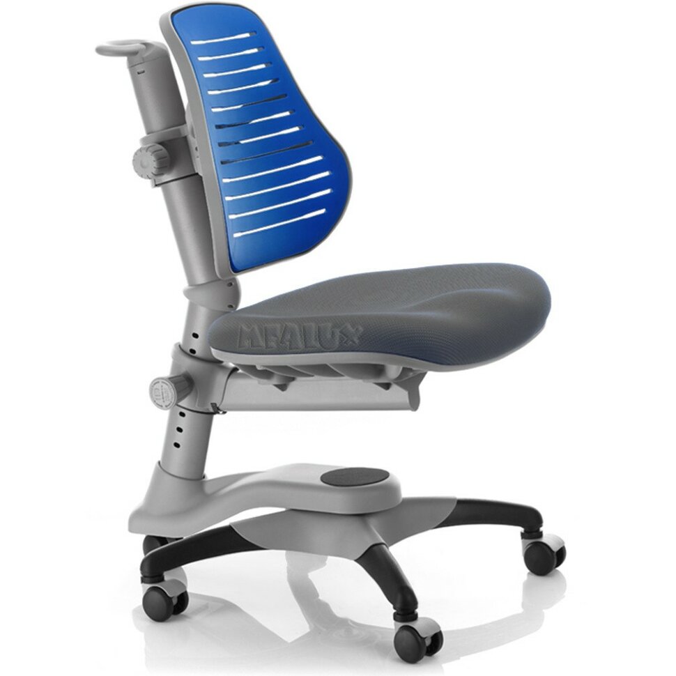 Кресло детское Comf-Pro Oxford C3 серый с синим Графитовый Кресло детское Comf-Pro Oxford C3 серый с синим Графитовый