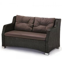 Плетеный диван S51A-W53 Brown