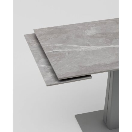 Стол Арнон 120-180/80/76 см керамика Larka grey 
