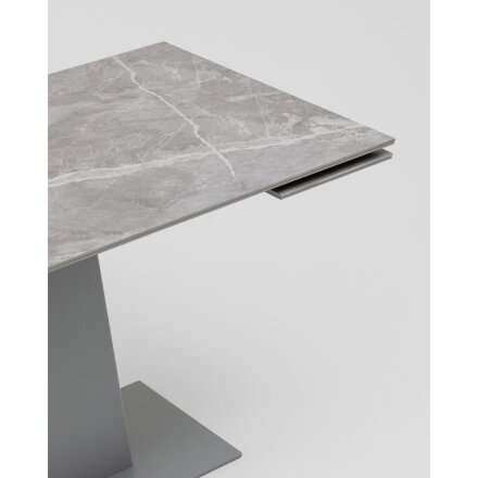 Стол Арнон 120-180/80/76 см керамика Larka grey 