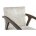 Стул деревянный Lono tobacco / light grey 