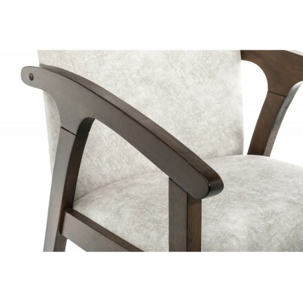 Стул деревянный Lono tobacco / light grey 