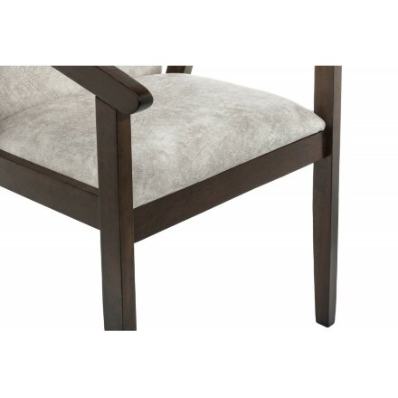 Стул деревянный Lono tobacco / light grey 