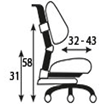 Кресло детское Comf-Pro Oxford C3 синий Синий