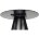 Стол TERNI 120 MATT BLACK MARBLE SOLID CERAMIC Черный мрамор матовый, керамика /Черн.каркас, ®DISAUR 