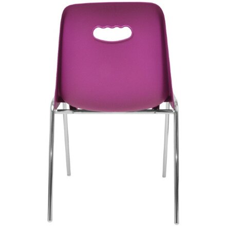 Стул пластиковый на металлокаркасе Venezia-4 Viola purple 145 Фиолетовый