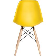 Стул обеденный DSW ножки светлый бук, жёлтый Y-01