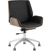 Кресло офисное TopChairs Crown черное