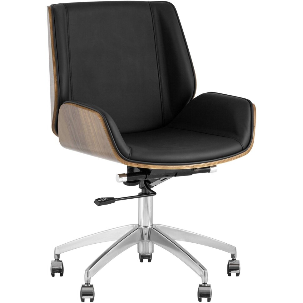 Кресло офисное TopChairs Crown черное Кресло офисное TopChairs Crown черное