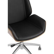 Кресло офисное TopChairs Crown черное