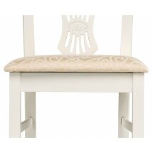 Стул деревянный Мебель Малайзии Arfa butter white