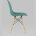 Стул Eames Style DSW серо-зеленый x4 