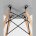 Стул Eames Style DSW серо-зеленый x4 