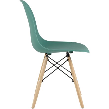 Стул Eames Style DSW серо-зеленый x4 