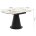Керамический стол поворотный Teramo 135 gloss grand jade solid ceramic / бронзовый 