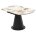 Керамический стол поворотный Teramo 135 gloss grand jade solid ceramic / бронзовый 