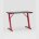 Стол геймерский Stool Group компьютерный игровой для геймеров TopChairs Arena красный 