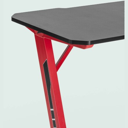 Стол геймерский Stool Group компьютерный игровой для геймеров TopChairs Arena красный 