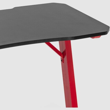 Стол геймерский Stool Group компьютерный игровой для геймеров TopChairs Arena красный 