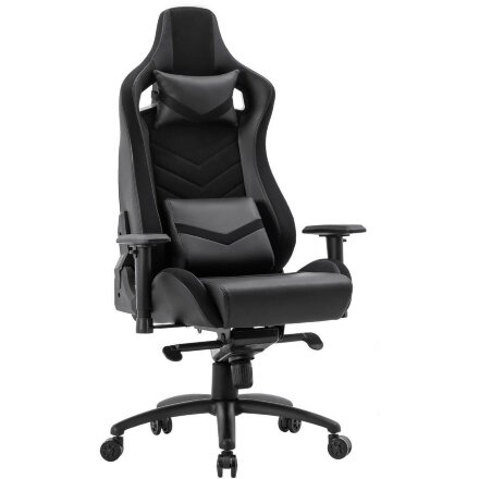 Игровое кресло Stool Group компьютерное TopChairs Racer Premium черное геймерское 