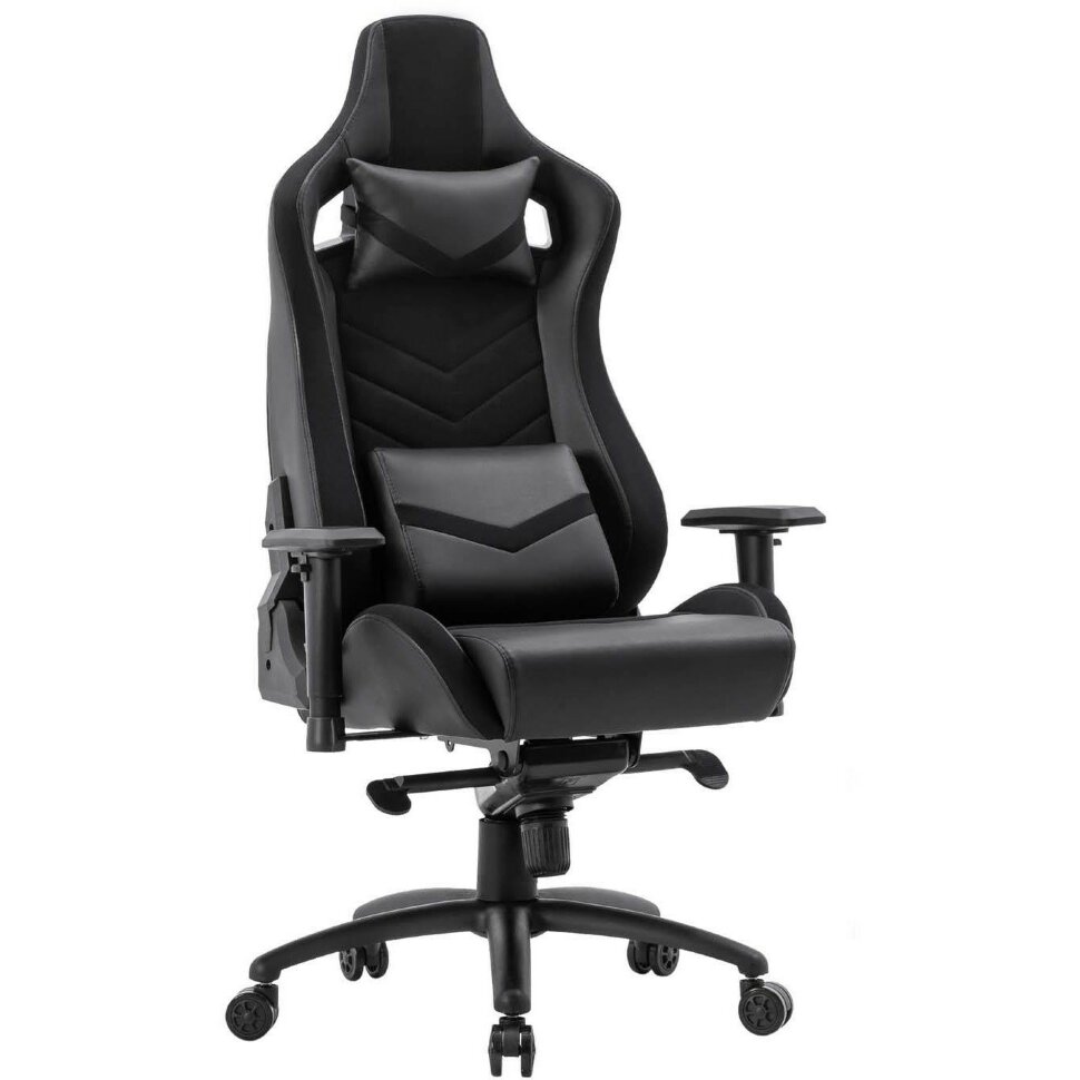 Игровое кресло Stool Group компьютерное TopChairs Racer Premium черное геймерское Игровое кресло Stool Group компьютерное TopChairs Racer Premium черное геймерское