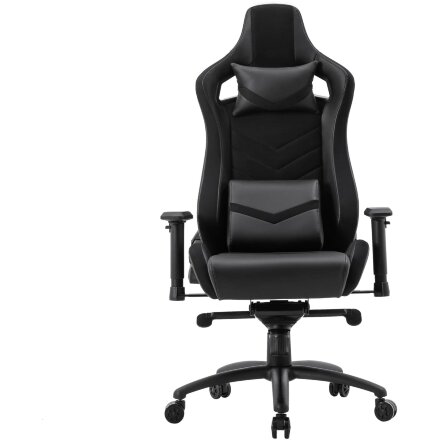 Игровое кресло Stool Group компьютерное TopChairs Racer Premium черное геймерское 