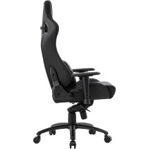 Игровое кресло Stool Group компьютерное TopChairs Racer Premium черное геймерское