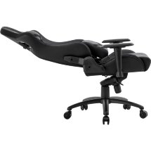 Игровое кресло Stool Group компьютерное TopChairs Racer Premium черное геймерское