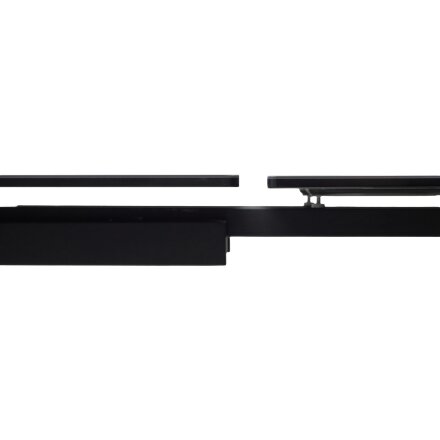 Стол FONDI 180 MARBLES NERO KL-116 Черный мрамор матовый, итальянская керамика/ черн.каркас, ®DISAUR 