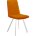 Стул DikLine 202 B17 TERRACOTTA, ножки белые 
