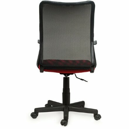 Кресло BRABIX &quot;Spring MG-307&quot;, с подлокотниками, комбинированное красное/черное TW, 531405 Красный