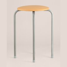 Табурет Stool Group Оранж мягкий  сахара, стальной каркас, сидение поролон, обивка кожзаменитель