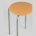Табурет Stool Group Оранж мягкий  сахара, стальной каркас, сидение поролон, обивка кожзаменитель 