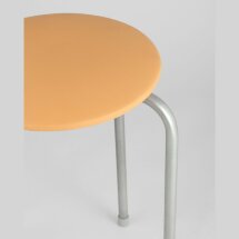 Табурет Stool Group Оранж мягкий  сахара, стальной каркас, сидение поролон, обивка кожзаменитель
