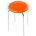 Стул на металлокаркасе Tab-007 orange 
