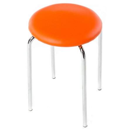 Стул на металлокаркасе Tab-007 orange 