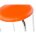 Стул на металлокаркасе Tab-007 orange 