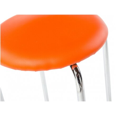 Стул на металлокаркасе Tab-007 orange 