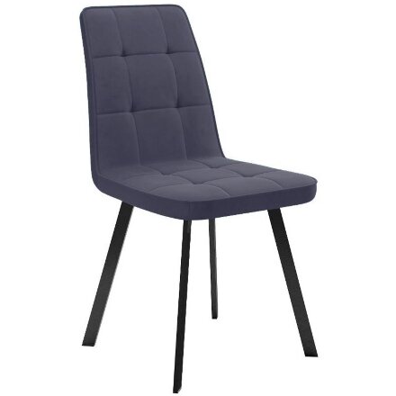 Стул DikLine 207 B28 ANTRACITE, ножки черные 