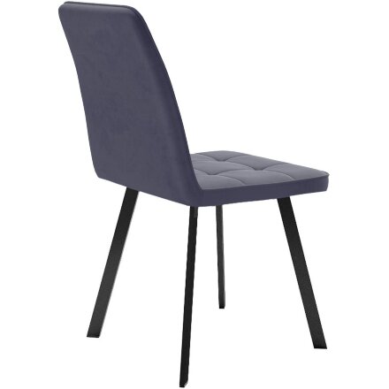 Стул DikLine 207 B28 ANTRACITE, ножки черные 