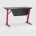 Стол геймерский Stool Group компьютерный игровой для геймеров TopChairs Space красный 