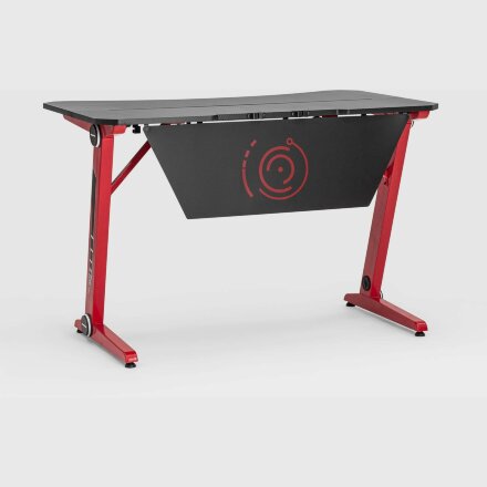 Стол геймерский Stool Group компьютерный игровой для геймеров TopChairs Space красный 