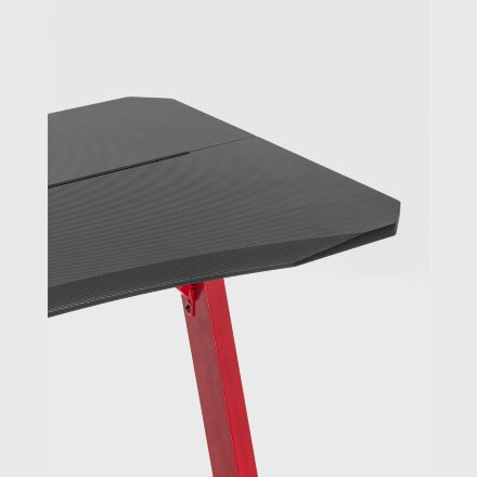Стол геймерский Stool Group компьютерный игровой для геймеров TopChairs Space красный 