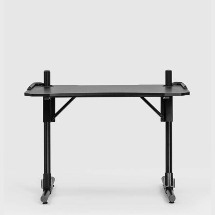 Стол геймерский Stool Group компьютерный игровой для геймеров TopChairs Storm LED черный 