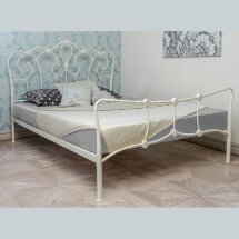Кровать Agata 160 х 200 бежевая