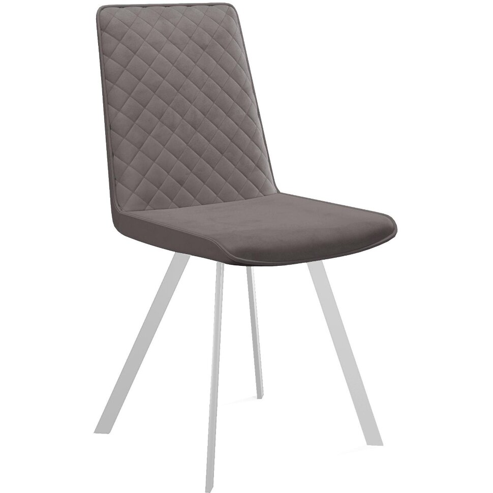 Стул DikLine 202 B5 LATTE, ножки белые Стул DikLine 202 B5 LATTE, ножки белые